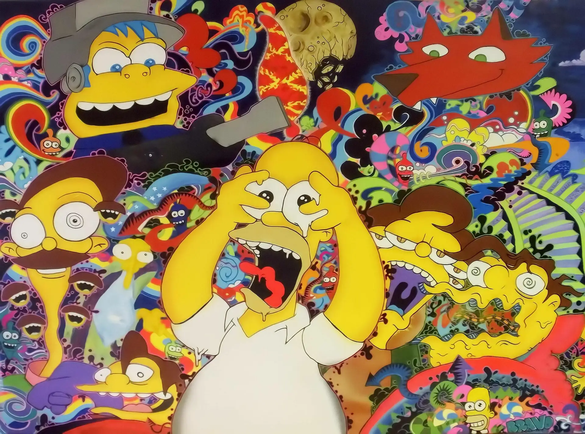 simpsons bad trip simpsons bad trip