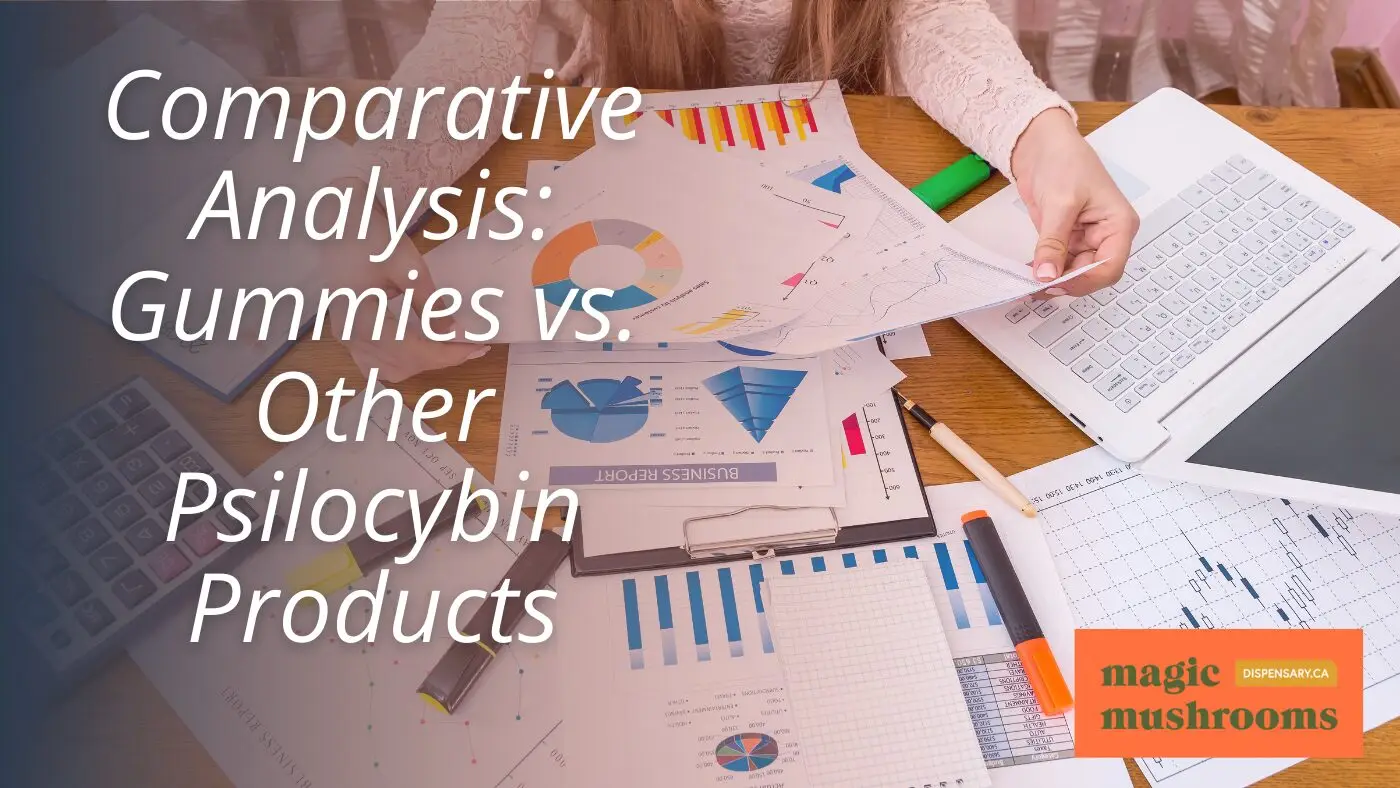 Comparative Analysis Gummies vs. Other Psilocybin Products