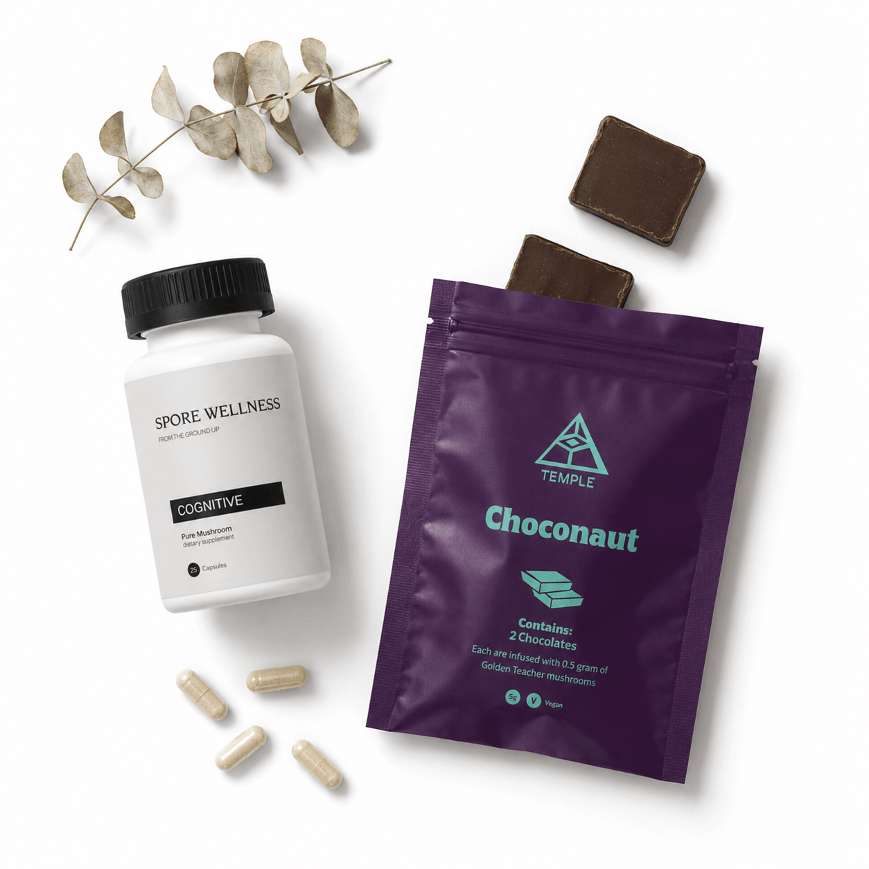 Microdose Starter Kit Spore Wellness and Choconauts