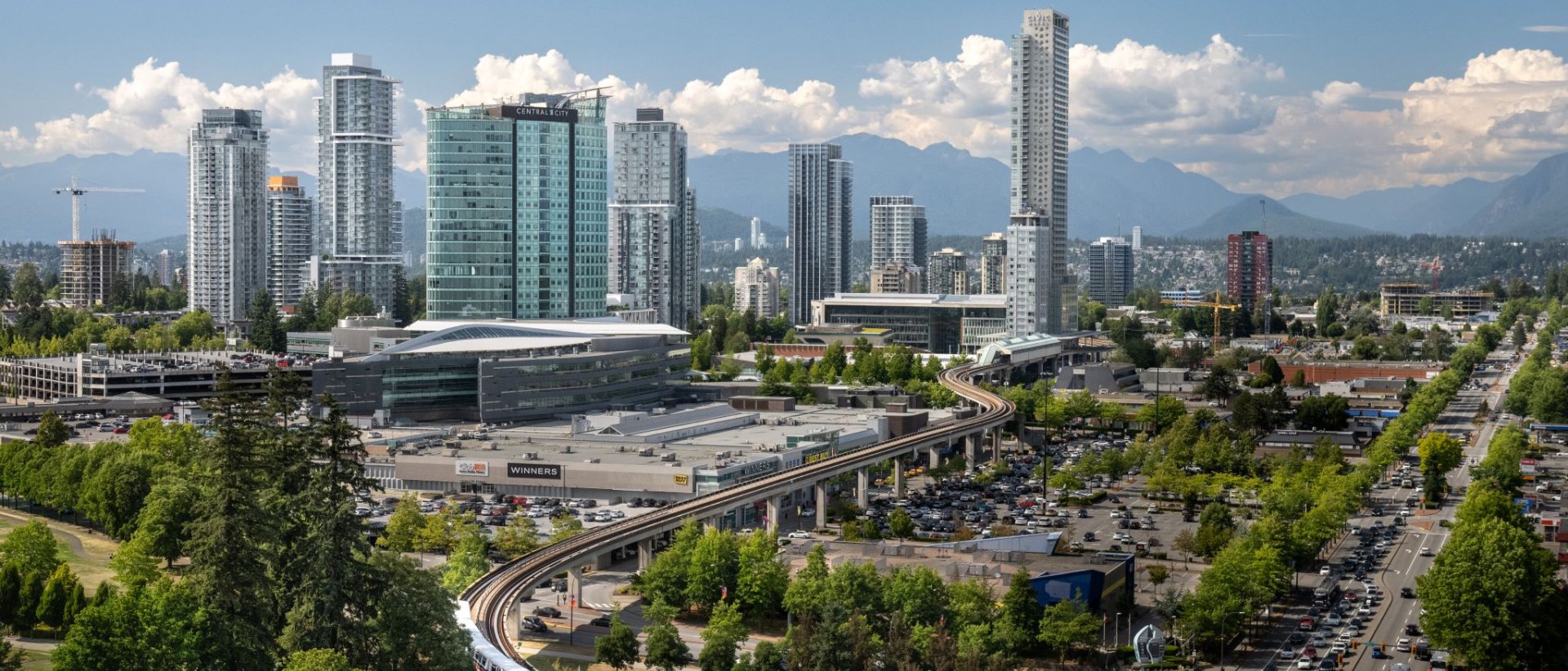 Surrey city view for the Surrey shroom delivery guide