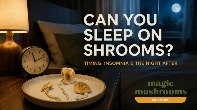 Can you sleep on shrooms timing insomnia and night-after guide