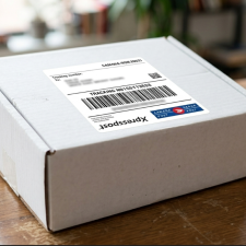 Plain-packed Canada Post Xpresspost mailer